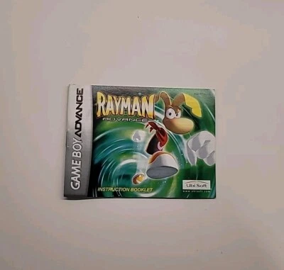 Rayman Advance - Game Boy Advance - Manual Only **NO GAME! - Image 1 of 2