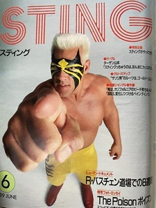 1989 Weekly Pro Wrestling No.321 Sting NWA WCW WWE AEW - Picture 1 of 10