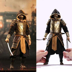 POPTOYS Warrior 1/6 Mortal Kombat Scorpion Copper Leather Handmade Armor Figure - Picture 1 of 12