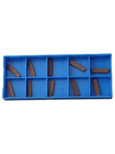 10Pcs MGMN200-G 2mm Width Carbide Inserts Set For MGEHR/MGIVR Grooving-Tool - Picture 1 of 15