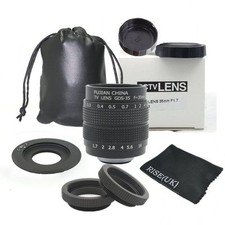 Fujian 35mm f/1.7 CCTV Lens for m43 ep2 gf1 gh1+C mount to Micro m4/3+2Marco Rin