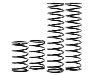 HPI 86762 23x155x2.4mm Rear Shock Spring Set 17.5 Coils Black 4 - Picture 1 of 1