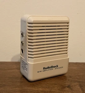 RadioShack Mini Amplifier / Speaker 2771008 - TESTED & WORKING - Photo 1/7