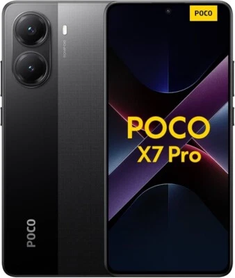 Xiaomi Poco X7 Pro 5G 256GB 12GB RAM Dual Sim Black Garanzia Global Europa - Immagine 1 di 4
