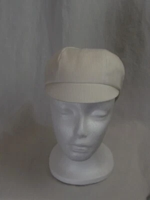 Casquette à visière garçon Tergal blanc T.(53) - Photo 1/2