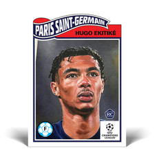 Topps UCL Living Set - Card 541 - Hugo Ekitiké - Paris Saint-Germain
