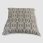 $390 Lili Alessandra Gray Medium Bracelet Square Pillow 24x24