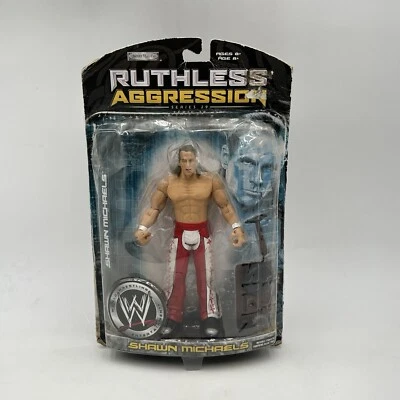 Shawn Michaels 2007 Jakks Ruthless Aggression Figure Series 3 Collectible - Image 1 of 4