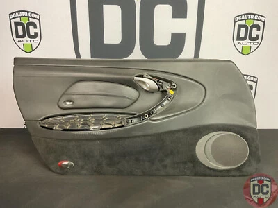 98-1999 Porsche 911 996 Left Door Panel Black Leather 99655512107EHL 125073 - Image 1 of 4