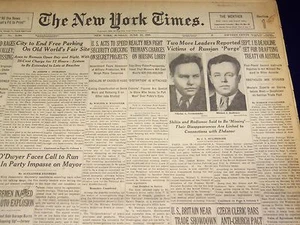 1949 JUNE 19 NEW YORK TIMES - SHIKIN AND RODIONOV MISSING - NT 2980 - Picture 1 of 2
