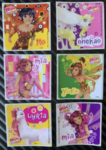 Mia and Me Stickers x 6 - Birthday Party Favours - Fairies Unicorns Lyria - Picture 1 of 8
