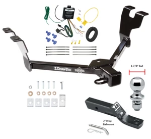 Trailer Tow Hitch For 05-09 Subary Legacy 05-07 Outback Sedan Wiring 1-7/8" Ball - Picture 1 of 8