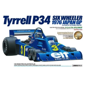 Tamiya 20058 Tyrrell P34 SIX Wheeler 1976 Japan GP (w/Photo-Etched Parts) 1/20 - Imagen 1 de 2