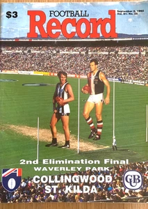 1992 VFL Second Elimination Final - Picture 1 of 2