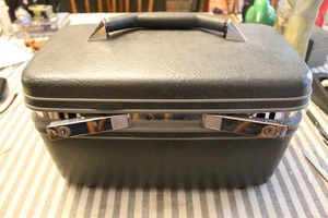 Samsonite Profile II ~ Carry On Train Makeup Case Luggage ~ No Key ~ Gray - Picture 1 of 8