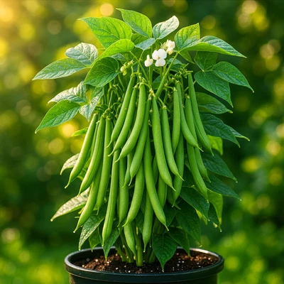 75+ BLUE LAKE POLE BEAN SEEDS 🫘 STRINGLESS SNAP | HEIRLOOM NON-GMO | FREE SHIP - Image 1 of 4