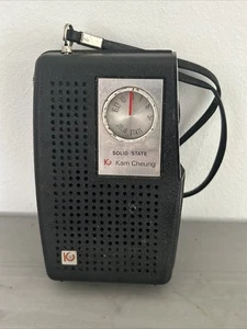 Vintage Kam Cheung Solid State Transistor AM Radio - Made in Hong Kong Parts - Picture 1 of 14