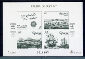 SPAGNA - 1987 - Espamer Prueba de Lujo n. 1 MNH** - Imagen 1 de 1