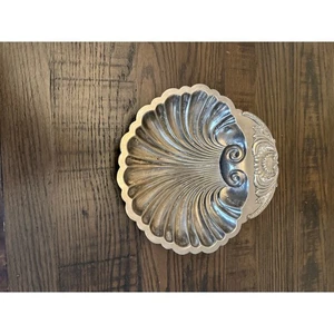 Versilberte große Muschelschale Schüssel - 9 Zoll - Bild 1 von 9