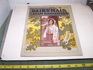 IHC International Harvester DAIRYMAID Cream Harvester Separator  Sales Catalog - Picture 1 of 15