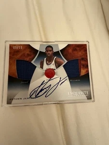 2006-07 Exquisite Collection Emblems of Endorsement Antawn Jamison 5/15  Wizards - Picture 1 of 1