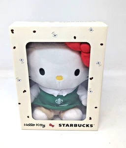 NEW Starbucks HELLO KITTY Plush Stuffed Animal Toy Christmas Limited Edition - Picture 1 of 4