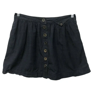 Falda BDG Mujer Denim Mediana Azul Botón Frontal Foto 1 de 4