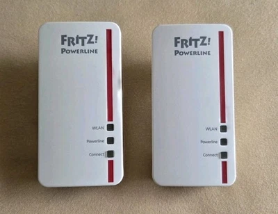 2x AVM FRITZ!Powerline 1260 WLAN Adapter ⚡️KOSTENLOSER VERSAND⚡️ - Bild 1 von 3