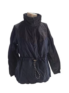 Lululemon Evergreen Anorak Navy Black Size 4 Colorblock - Imagen 1 de 9