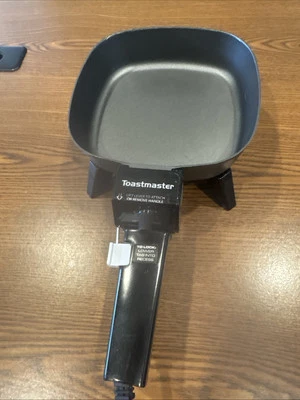 Sartén eléctrica Toastmaster sartén mini portátil sin tapa de vidrio Foto 1 de 4