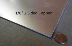 Phenolic G10FR4 Copper Clad Sheet .125" (1/8") x 24" x 36", 1 Oz - 2 Sides - Picture 1 of 2