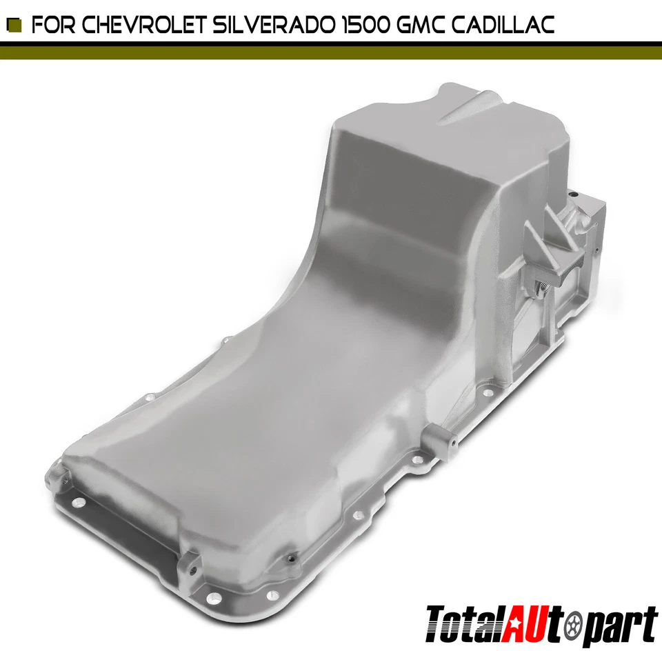 Cacerola de aceite de acero sin junta para Chevy Avalanche Silverado Express Tahoe GMC Sierra Foto 1 de 4