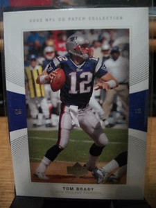 Tom Brady 2003 NFL UD Patch Kollektion #12 Patriots - Bild 1 von 1