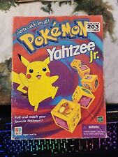 Vintage Pokemon Yahtzee Jr. Board Game Milton Bradley 1999 Board Game