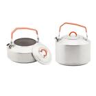 Portable Camping Tea Kettle Camping Tea Pot with Handles for Fishing Hiking