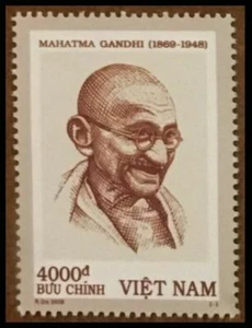 Vietnam 2019 Mahatma Gandhi India Indian theme Stamp MNH - Picture 1 of 2