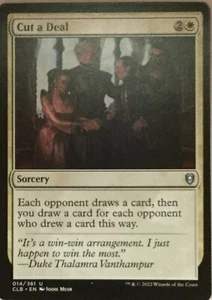Cut a Deal Regular - 014/361, MTG Battle for Baldur's Gate - Picture 1 of 1