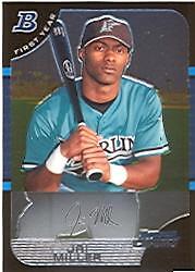 2005 Bowman Chrome Baseball Card #189 Jai Miller RC