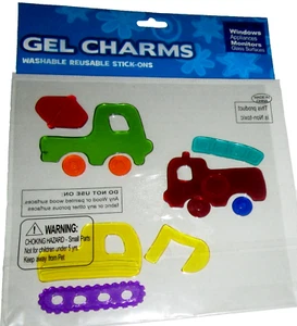 KINDERFENSTER GEL'S ~ LKW'S / BAUFAHRZEUG - Bild 1 von 1