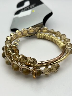 APT.9 памяти провода обернутый бисером браслет новый с ярлыками классические нейтральные цвета - Изображение 1 из 3