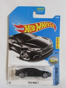 Hot Wheels Tesla Model S black Factory Fresh - Picture 1 of 2