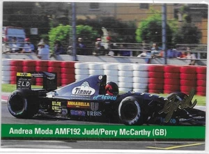 PERRY MCCARTHY Andrea Moda #33 GRID 1992 Formula 1 Collectable Card - Picture 1 of 1