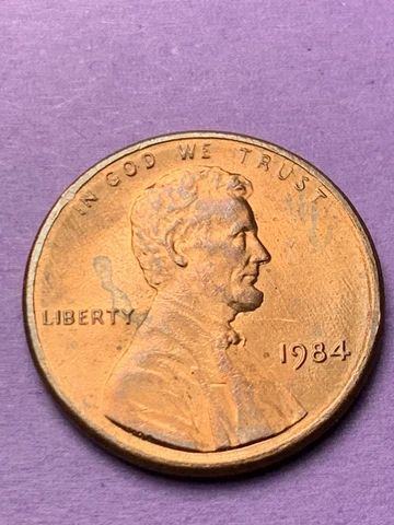 1984 lincoln cent Double Ear And Double Nose Cover