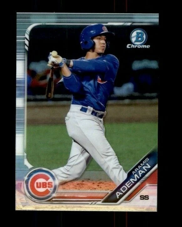2019 Bowman Chrome Draft Refractors #BDC124 Aramis Ademan (ref 103638) - Image 1 of 1