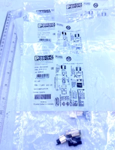 Phoenix Contact Lot of 6, 4 Position Connector SACC-M8FS-4PCON NIP - Picture 1 of 3