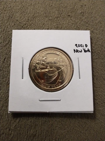 2021 D New York American Innovation Dollar (BU) Cover