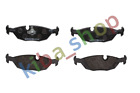 BRAKE PADS - PROFESSIONAL DS 2500 NO ROAD APPROVAL REAR FITS BMW 3 E30 5 E28 6