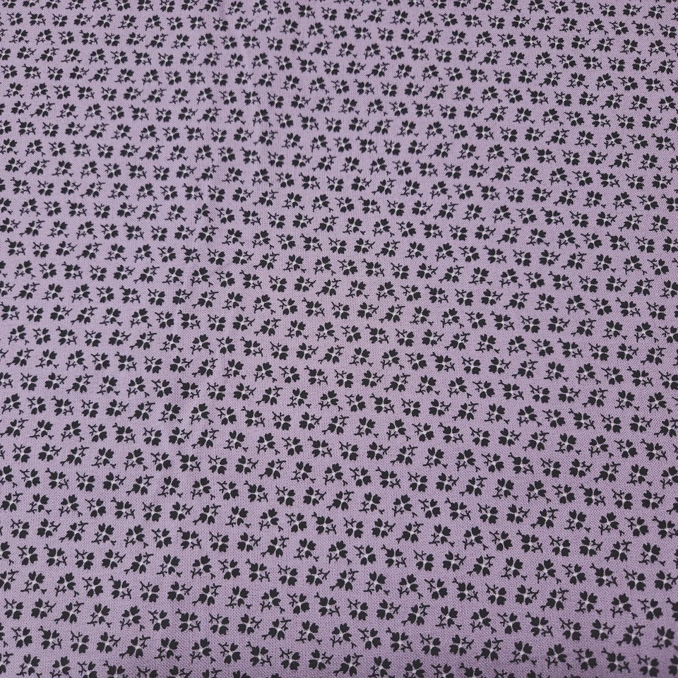 Paula's Companions BTY Paula Barnes Marcus Brothers Floral Dusty Purple - Image 1 of 3