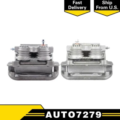 Front Brake Calipers 2PC For Chevrolet Chevy Corvette 1990 1991 1992 1993 1994 - Image 1 of 4