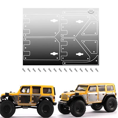 For 1/24 Axial SCX24 Wrangler Car Body Surround Stainless Steel Anti-skid Plate - Image 1 of 4